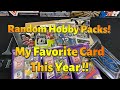 My Top Card of 2023! Random Football Hobby Packs !