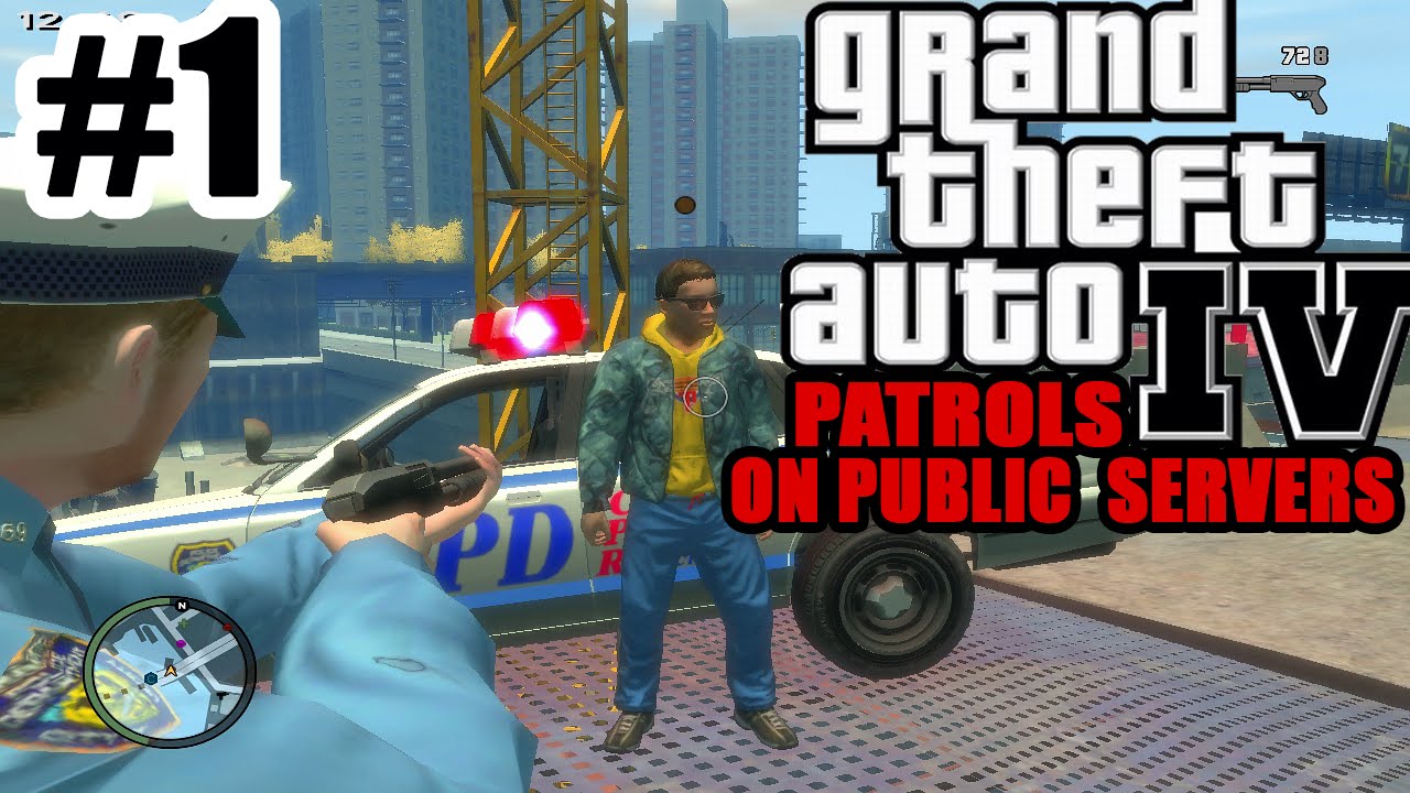 GTA IV LCPD FR Public Servers Patrol Villains of Liberty YouTube