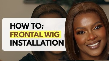 HOW TO: FRONTAL WIG INSTALL FOR BEGINNERS