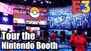 E3 2019 Nintendo Booth TOUR! - Luigi's Mansion 3 & Pokemon Sword & Shield!
