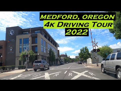 Medford, Oregon | 4k Driving Tour | Dashcam 2022