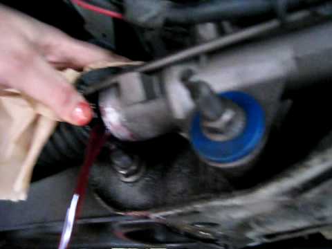 Leaking steering rack - YouTube