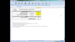 SigmaXL Sample Size Calculator for Discrete Data screenshot 1