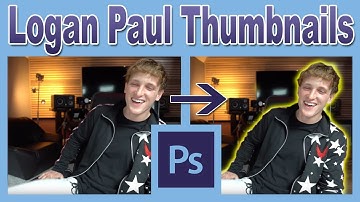 How to create a thumbnail just like Logan Paul in Photoshop