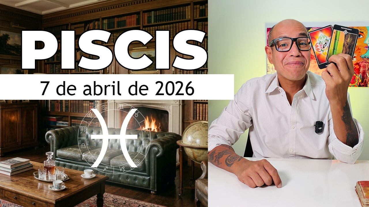 PISCIS | Horóscopo de hoy 7 de Abril 2026 - YouTube