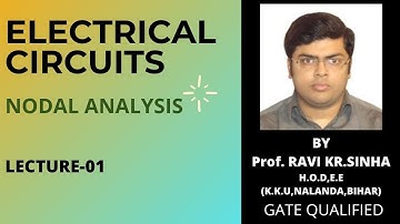 Electrical Circuits | GATE 2022 |Nodal Analysis |Lecture-01