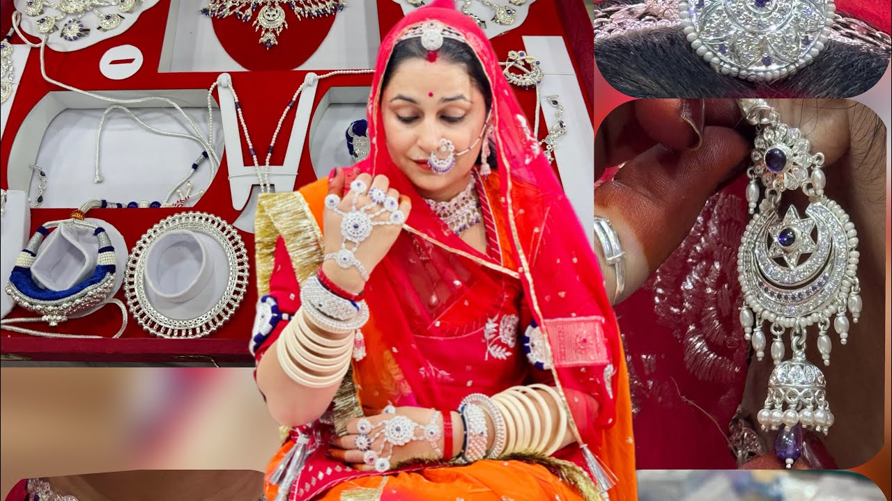 Silver ki jewellery or Pyor ka shandar sa suit 🌷❤️❣️🌏