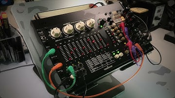 Tiny Eurorack Synth Reconfig Test 03/14/2023