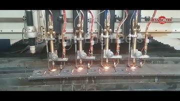 CNC Multi Torch Profile Cutting Machine (Oxyfuel and Plasma) | System Engineers