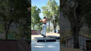 Fakie Bigspin Tailslide to Manual at Salida Skatepark by Ryan Heier | Ritual Skateboards