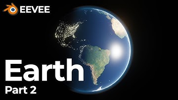 Making the EARTH in Blender (Part 2) | #Earth #Blender Unknown.tutorials