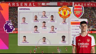 FC 24 | Manchester United vs Arsenal - 2023/24 Premier League - Gameplay
