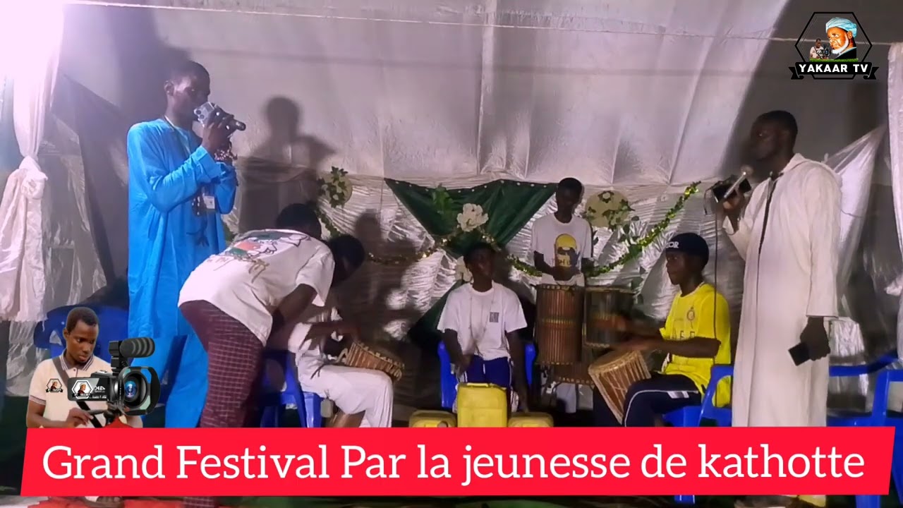 Grande festival par la jeunesse de kathiotte 2025