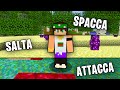 MINECRAFT MA 3 PERSONE CONTROLLANO 1 SOLO PERSONAGGIO...