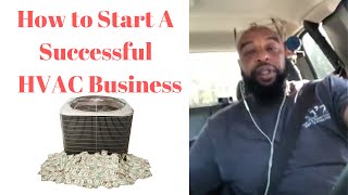 How to Start a HVAC Business pt 1