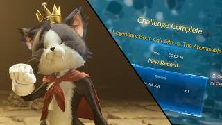 FFVII Rebirth Legendary Bout | Cait Sith vs. The Abominable