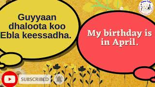 Learn Afan Oromo in English part 117 #Self Introduction #Of beeksisuu speak English