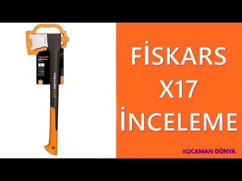 Fiskars X17 Yarma baltası /  Fiskars X17 Shredding ax  / Fiskars X17 splitting ax #fiskars