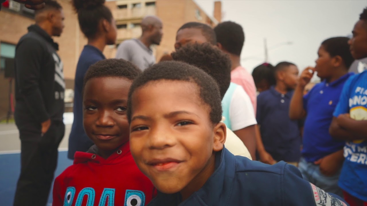 GRAND OPENING of Team Durant Hopkins Apartments Basketball Court YouTube