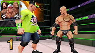 WWE Mayhem gameplay #1 | Debut screenshot 2