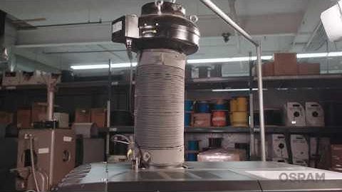 Flicker of a XBO lamp (for a Christie projector)