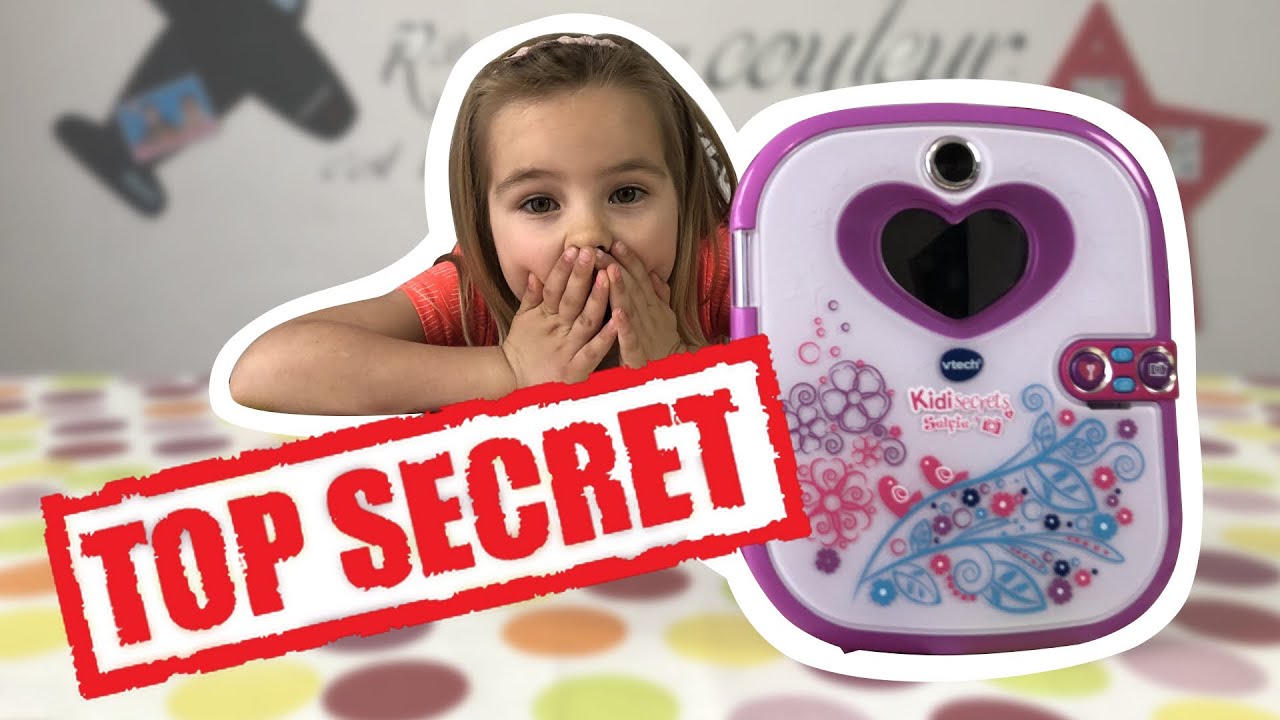 ⛔️ TOP SECRET !!!⛔️ MES PREMIERS SELFIES !!! KIDISECRET SELFIE -  #kidstudiotest 