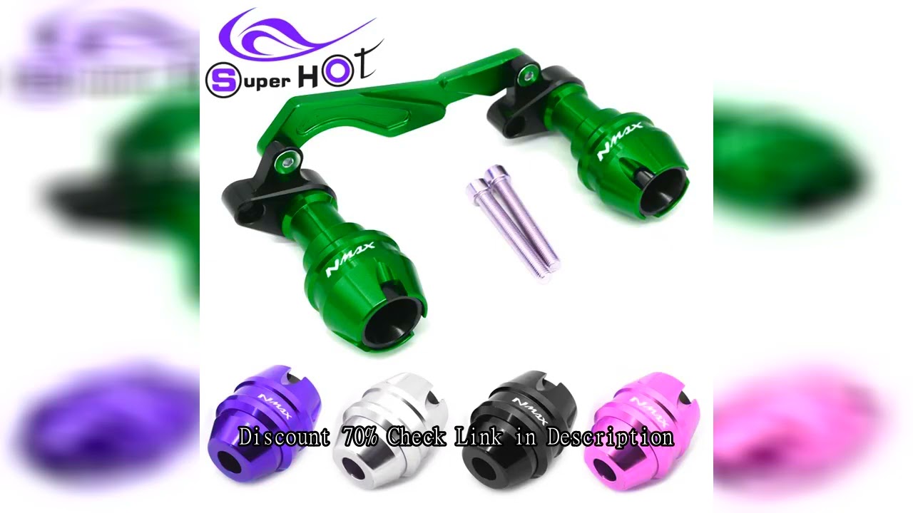 For Yamaha NMAX155 NMAX 155 accessories Front Fork Wheel Fall Muffler Pipe Frame Protection Frame Sl