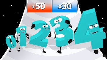 NUMBER BRIDGE - Level Up Numbers Run (All Levels)
