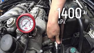 2002 MERCEDES-BENZ W215 CL500 M113 Compression test