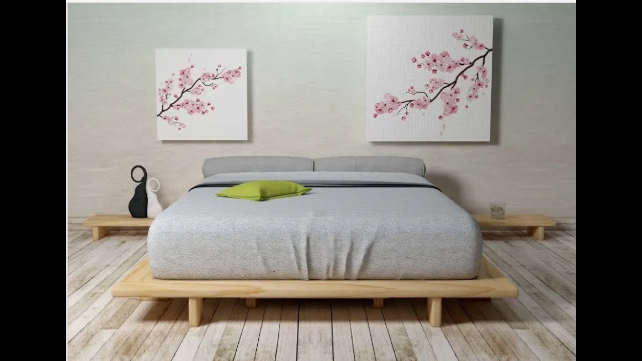 Base Cama Tatami Individual Estilo Oriental Japon