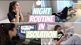 Afternoon \& Night Time Routine in Isolation | Grace's Room