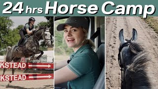 24 Hours Camping with my Horse! This Esme AD