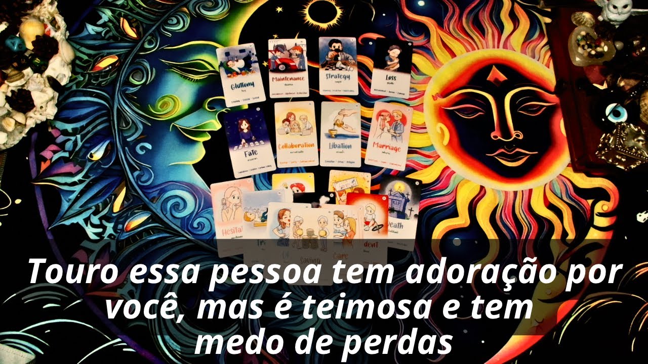 Touro essa pessoa tem adoração por você, mas é teimosa e tem medo de perdas