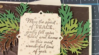 Let’s Craft Today 8/17/2020 with Peaceful Boughs