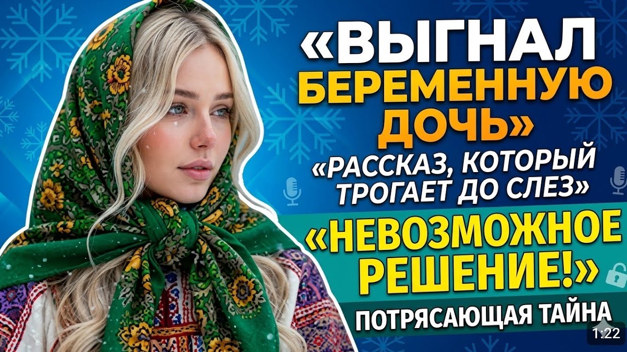 Отец выгнал БЕРЕМЕННУЮ дочь когда узнал что она БРЮХАТАЯ. А через 29 лет... Трогает до слёз. Рассказ