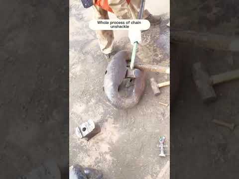 соединительное звено якорной цепи