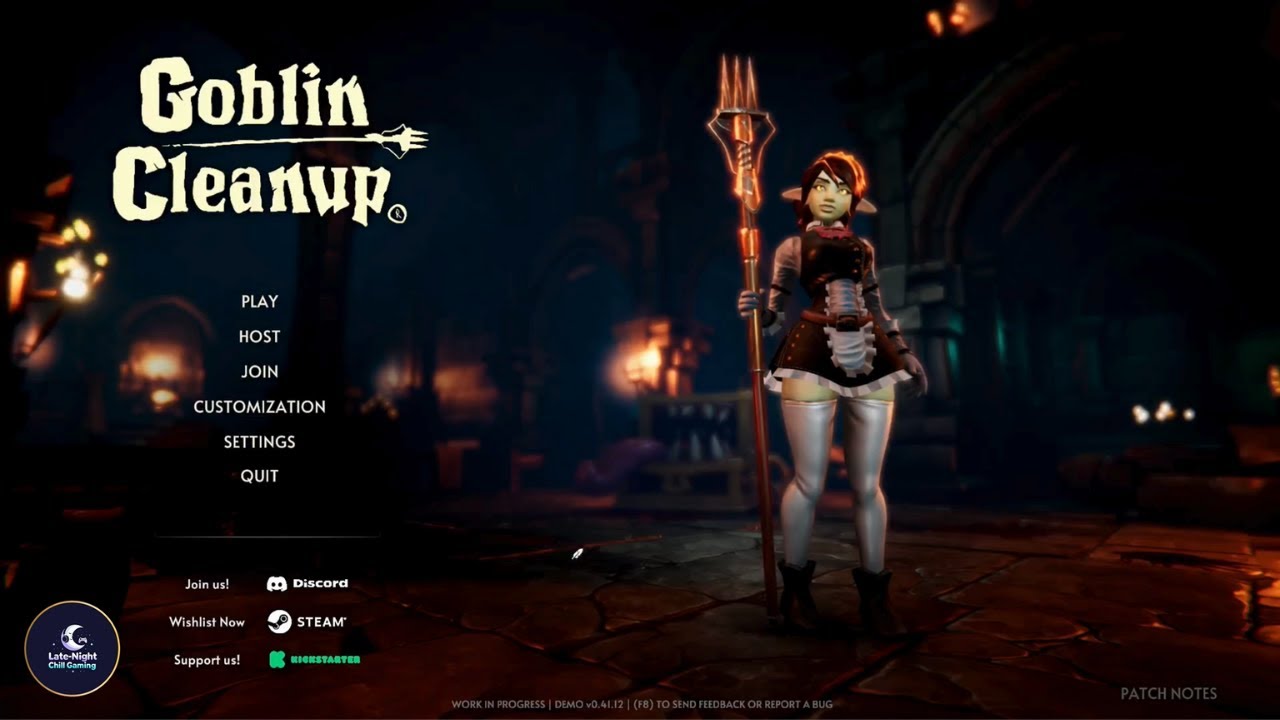 Calm Gameplay for Sleep | Goblin Cleanup Demo - Indie Co-op Cleaning Simulation Game