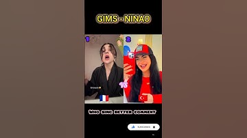 Thumbnail of GIMS - NINAO 🎶 Song Cover By different singer Who sing better comment #song