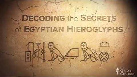 Decoding The Secrets Of Egyptian Hieroglyphs Part 23 of 24