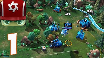 Mini Guns - Omega Wars - Gameplay Walkthrough part 1(iOs, Android)