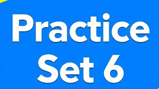 PRACTICE SET = 6 || CCC EXAM 2026 || #youtube #ccc #EXPLORE #exam #coding #education