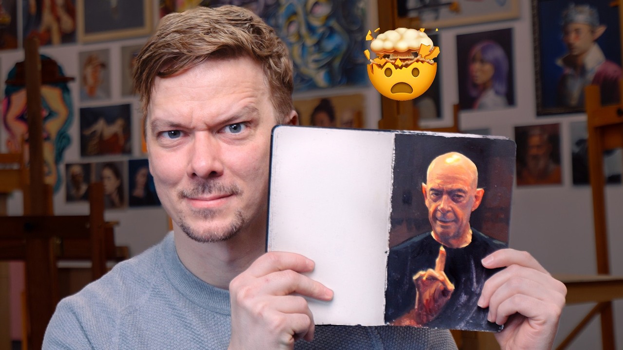 This Painter’s Sketchbook Proves He’s on Another Level