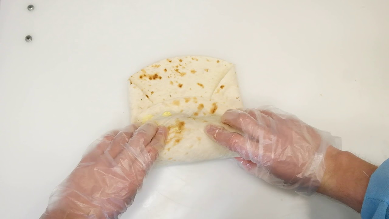 Как завернуть шаурму мини полное видео