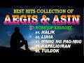 BEST HITS COLLECTIONS OF AEGIS &amp; ASIN || NONSTOP KARAOKE #instrumental #karaoke #singalong #medley