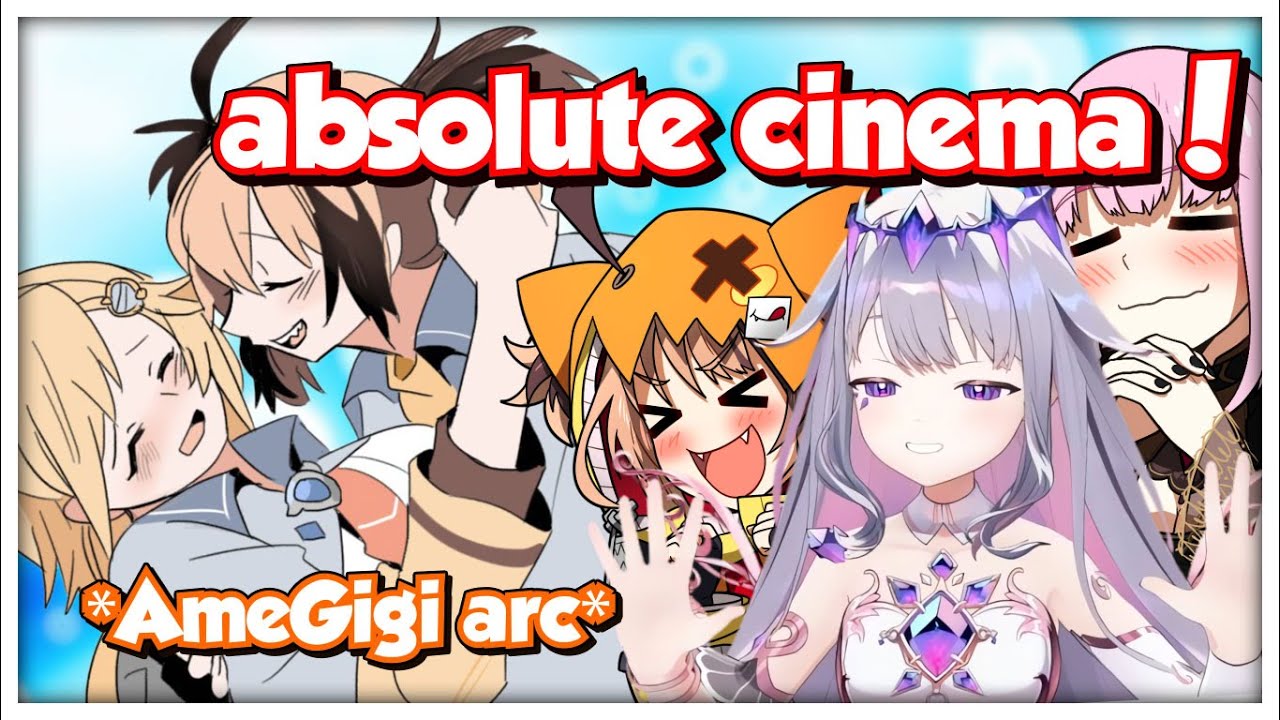 Calli, Gigi and Biboo React to the Ending of Ame and Gigi's Love Story in ENReco