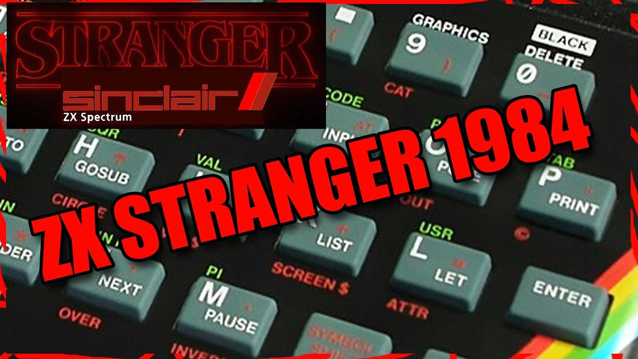 ディーン ZX Spectrum en 1984 Strangers things y no tanto - YouTube