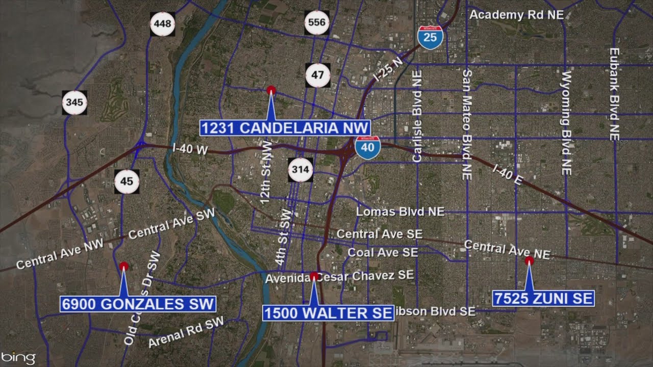 Albuquerque offers public relief at 4 centers across city - YouTube