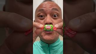 👂ASMR AMERICA'S🥰 ORIGINAL DUBBLE BUBBLE GUM APPLE FLAVOR AND EATING SOUNDS#asmr #shorts👂