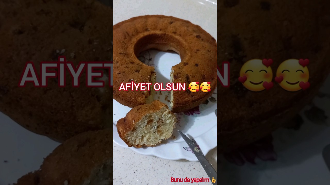 Pratik Kek tarifi/ Sade Kek / Meyveli Kek #kektarifleri kek #cakerecipe#cake #plaincake #shortsvideo