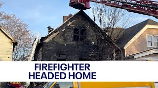 Milwaukee firefighter seriously burned, heading home from hospital | FOX6 News Milwaukee